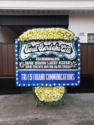 Papan Bunga Duka di Pancur Batu